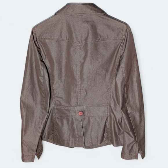 Peace of Cloth Tailored Blazer Panticular Espresso Brown Capsule Wardrobe USA - Picture 3 of 16